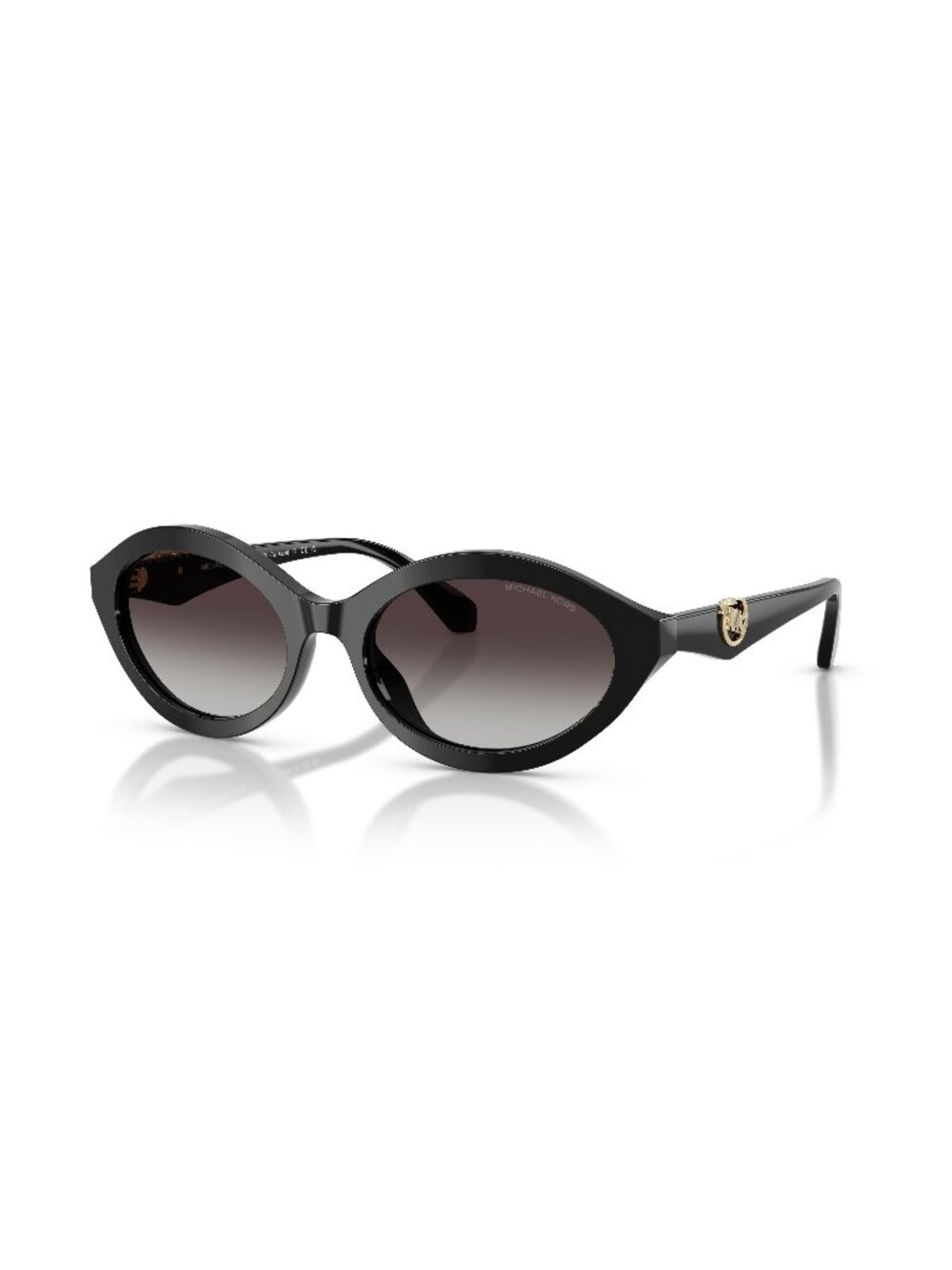 New Michael Kors Women's Sunglasses Black Grey Lens Acetate Frame MK2257U 30058G